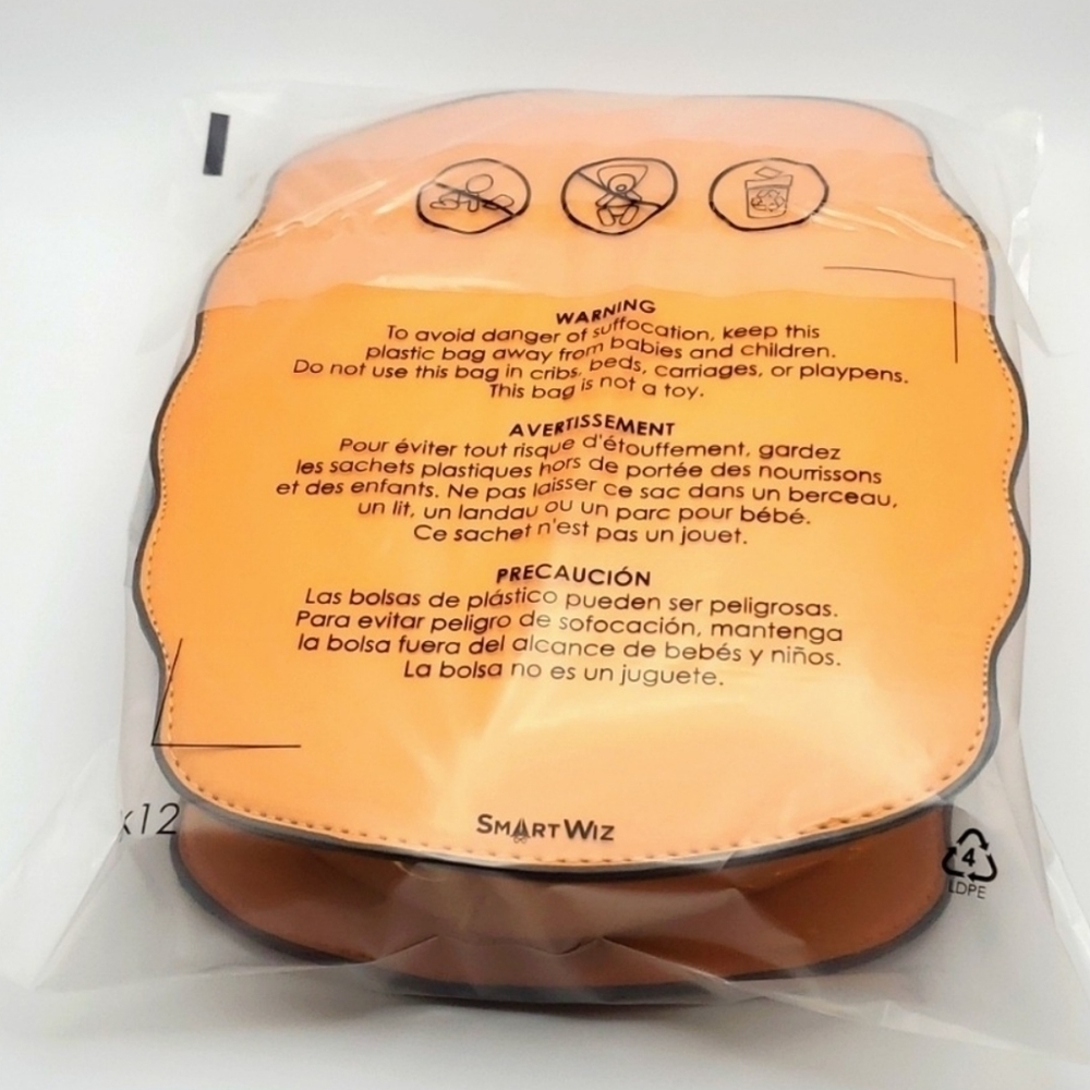 Orange Angry Pumpkin Bag - Picture 7 of 8